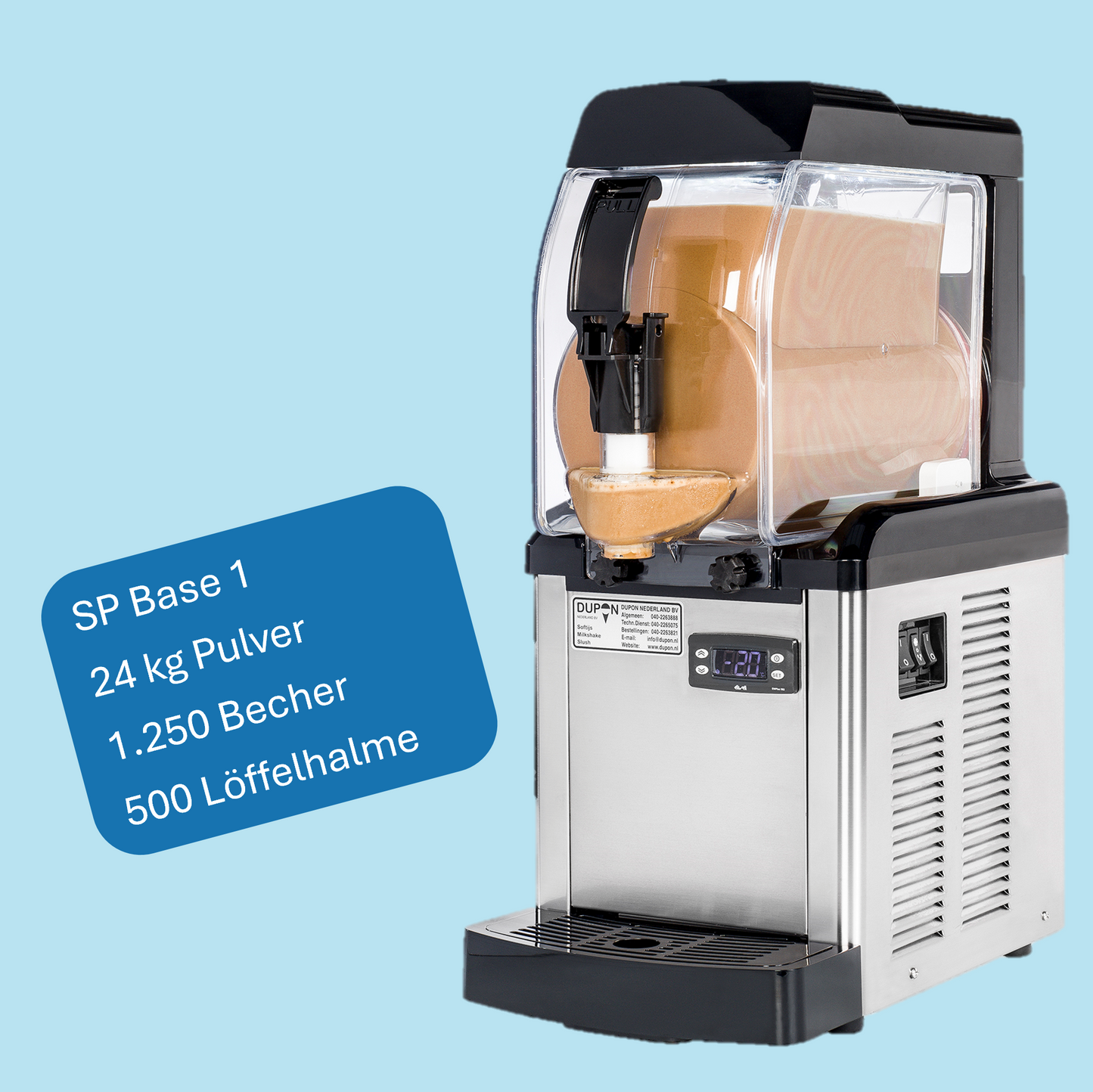 Eiskaffee-Maschine Starterpaket (1 x 5 Liter)