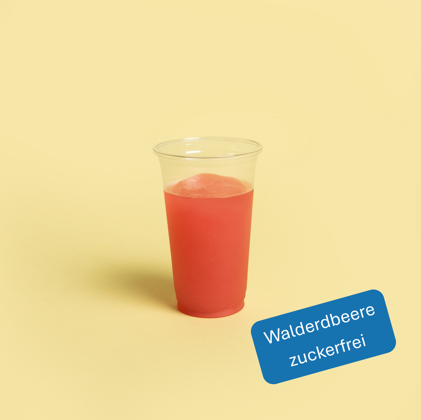 Slush-Konzentrat zuckerfrei "Walderdbeere" (5 Liter)